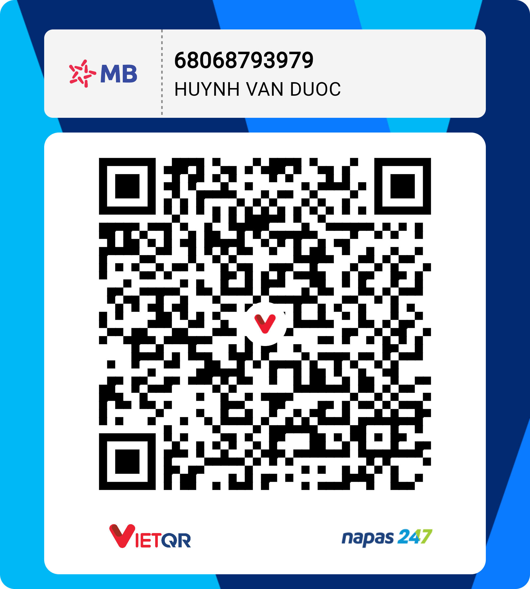 Mã QR ủng hộ
